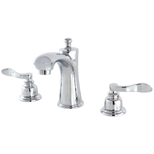8" Widespread Bathroom Faucet, Chrome